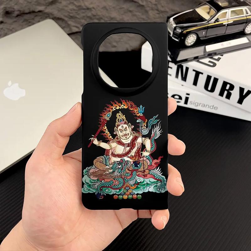 年轻人的唐卡，画在了手机壳上