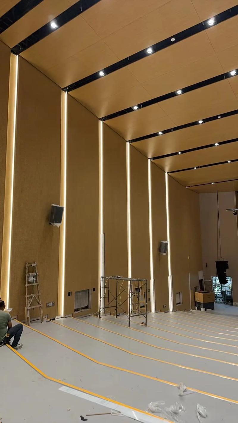 音乐厅墙面声学扩散体与吸音材料结合设计实景