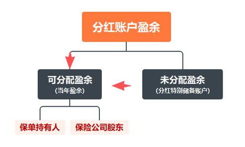 分红型寿险可分配盈余分配示意图