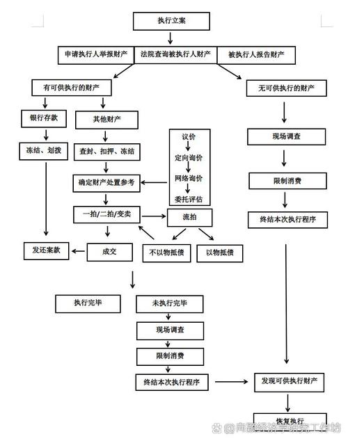 债务追偿律所合法财产线索调查流程表