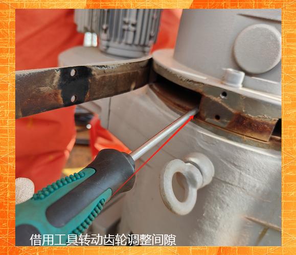 电磁制动器间隙调整实际操作塞尺测量