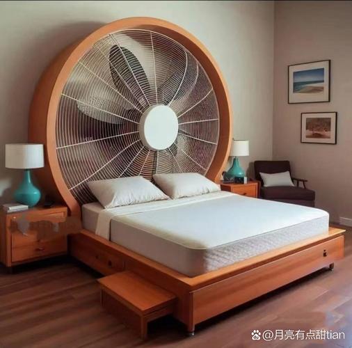 卧室睡眠风扇风向摆放示意图