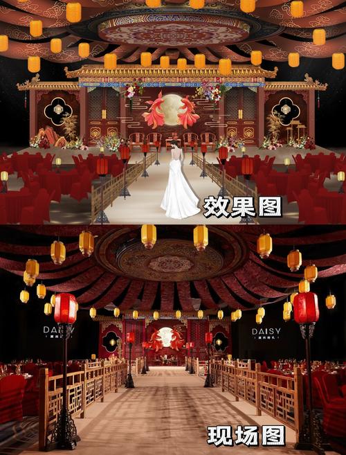 婚庆现场布置与设计图严重不符对比案例