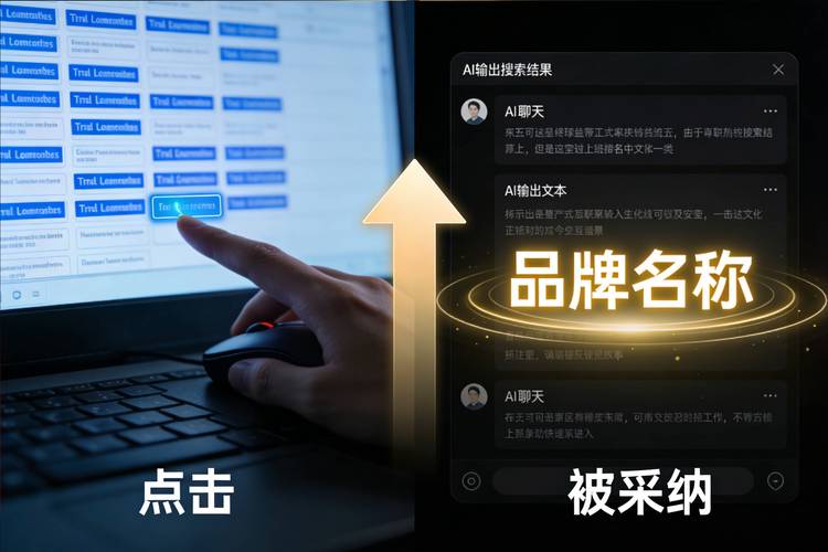 生成式AI搜索回答品牌内容截图