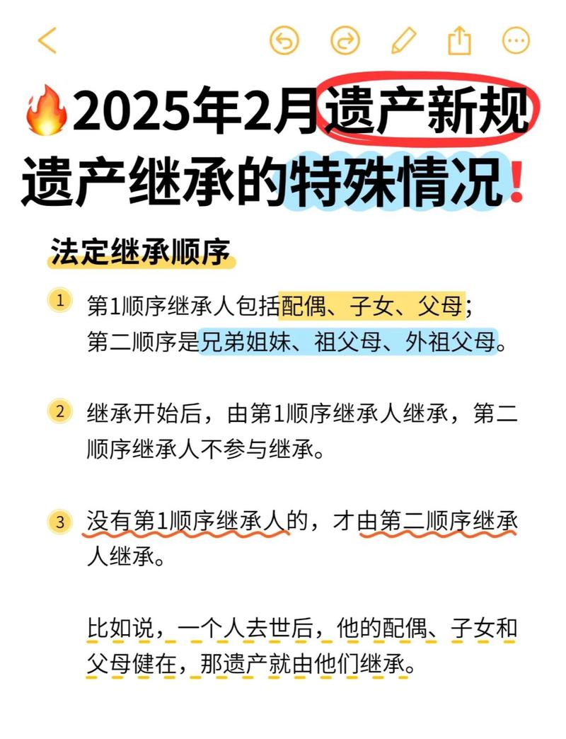 特殊继承情况的解答