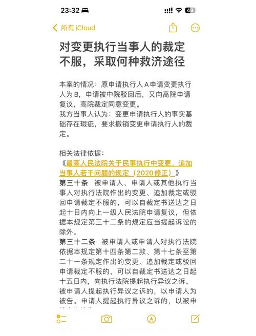 四、判决之后:执行与救济