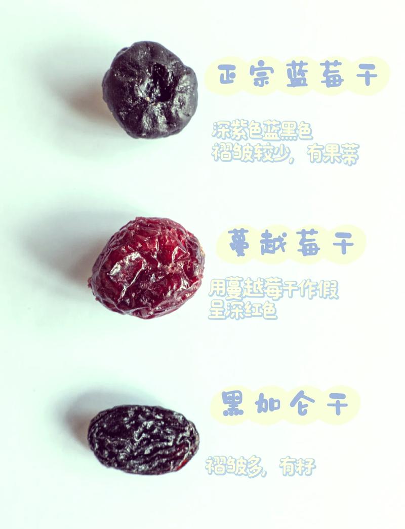人类食用无添加水果干与宠物专用冻干的对比实拍图
