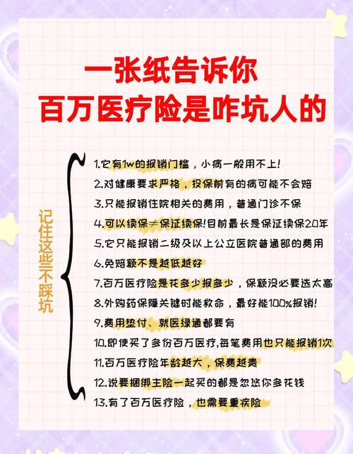 买百万医疗险,最容易踩的三个坑