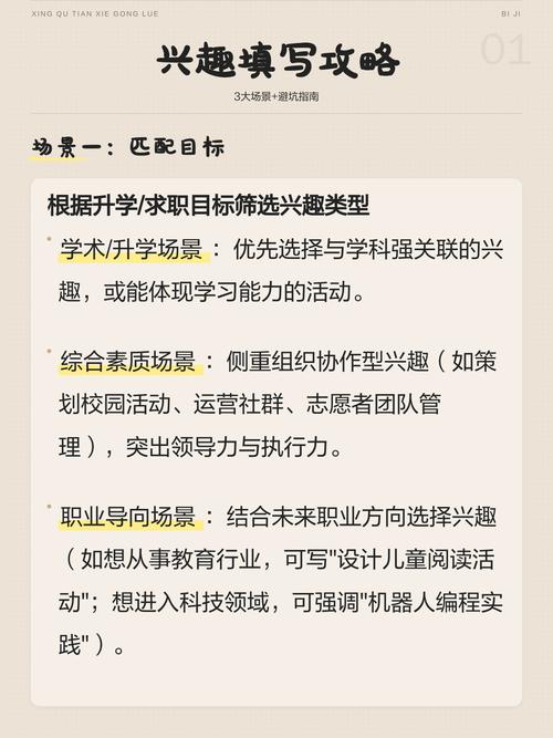 高中毕业生升学评估兴趣适配测评填写场景