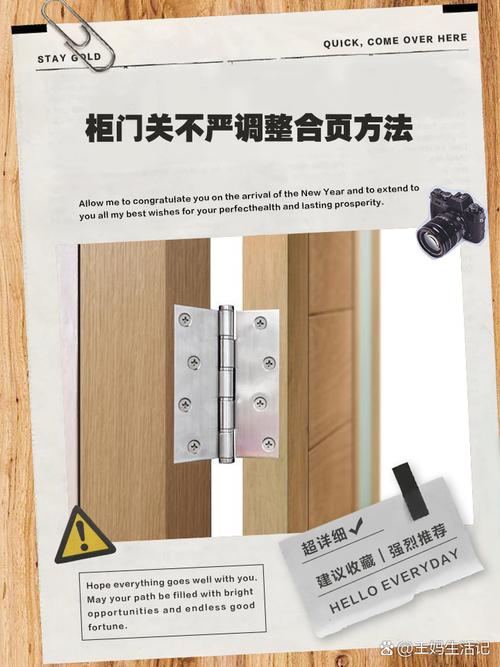 🚪 不同门，合页匹配法则——乱搭配，门都关不上