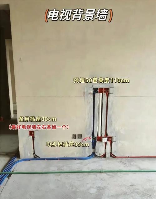 家装墙面打孔避开水电管线定位图
