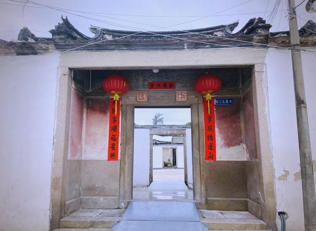 潮汕老宅门环使用场景
