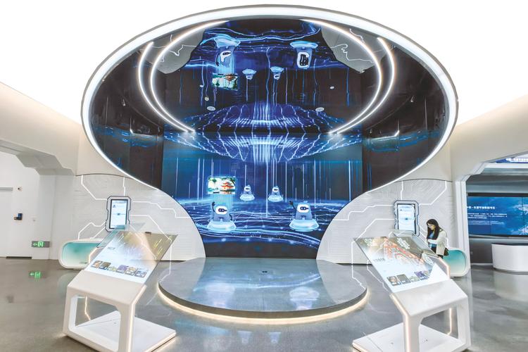 南京AI展多模态大模型互动体验区