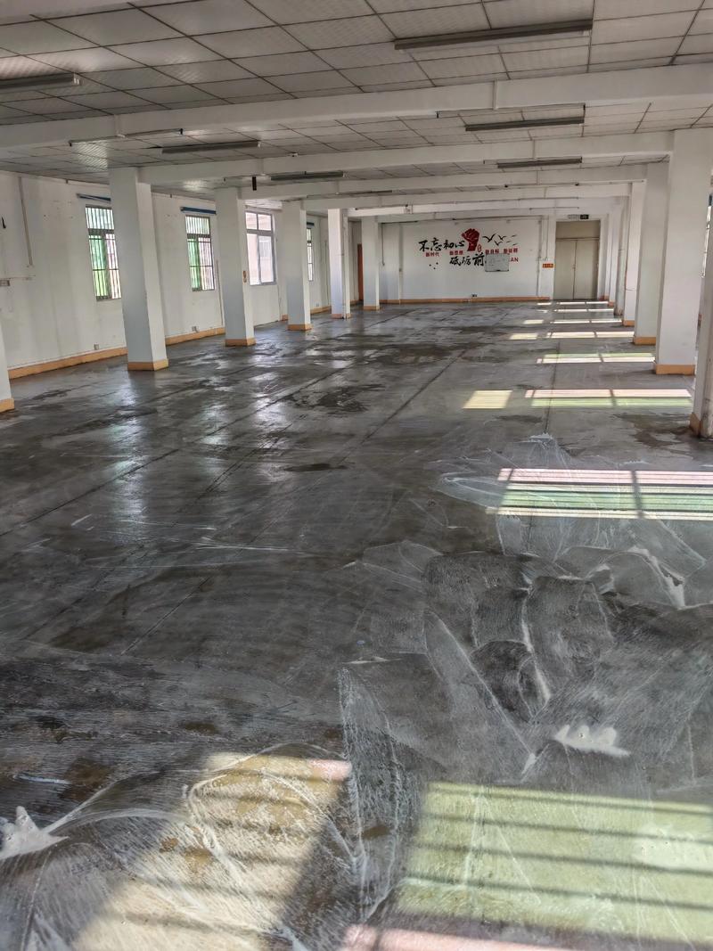 地面翻新改造完工验收实景图