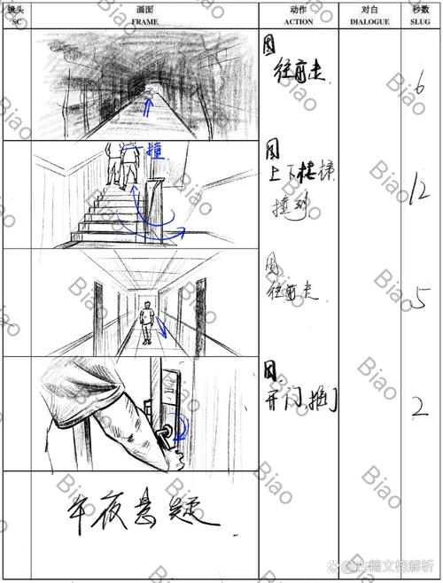 婚礼微电影拍摄团队在地上画分镜草图