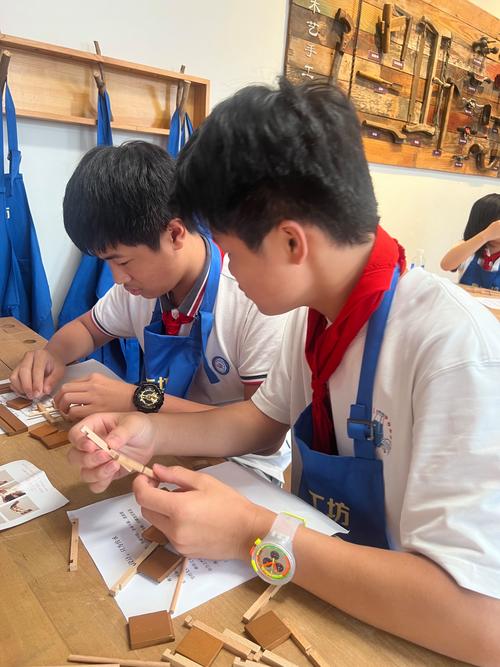 高中新高考职业体验研学活动现场