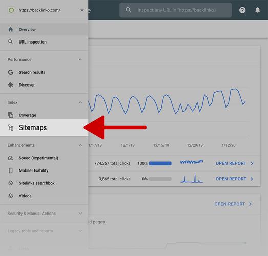 Google Search Console来源域名管理面板