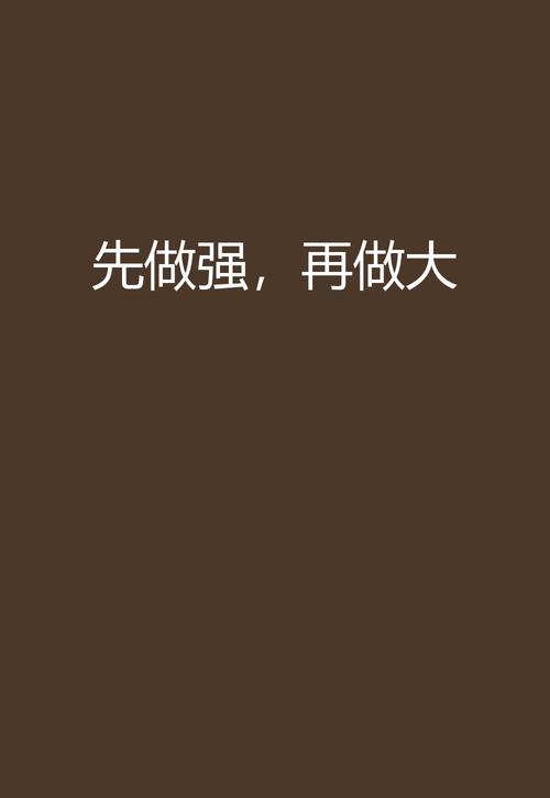 往哪里走？先做深，再做大