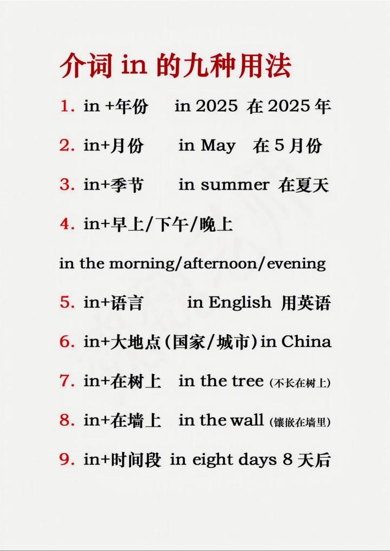 跟着新课标方向走，介词in怎么练最高效