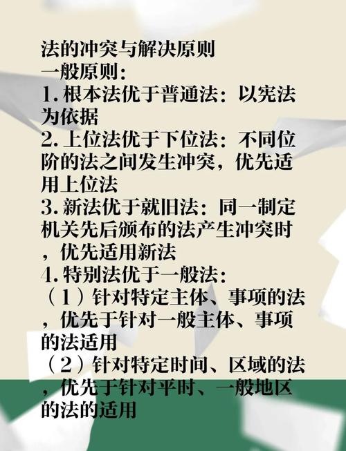 特别法优于普通法法律冲突解决示例