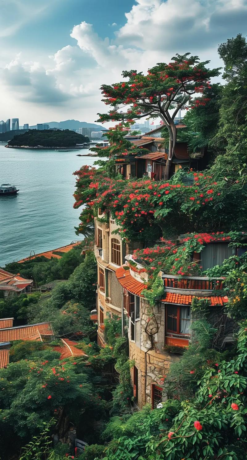 鼓浪屿长焦压缩构图
