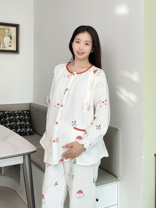 产后宽松纯棉家居服日常图