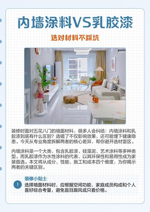 二、墙面材料怎么选不踩坑