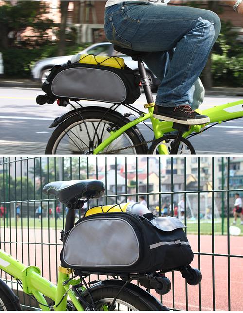 正确配重骑行包内部物品摆放实拍