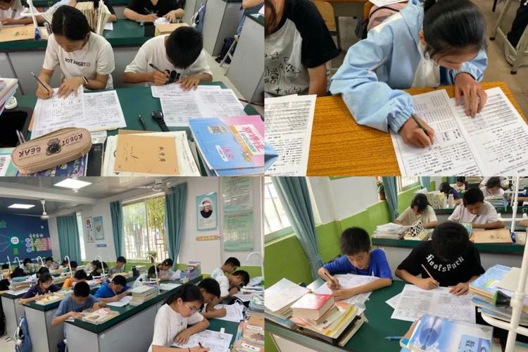 中学心理健康筛查学生填写问卷现场