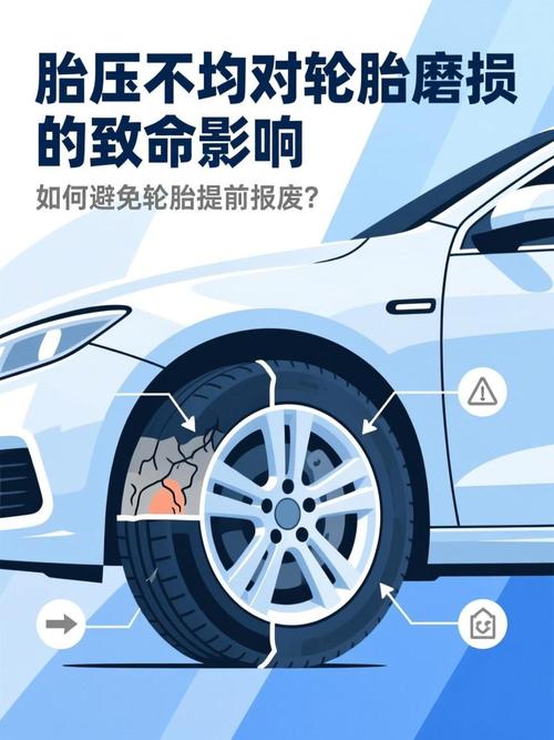别把轮胎气压不足当小事,这俩坑我见太多了