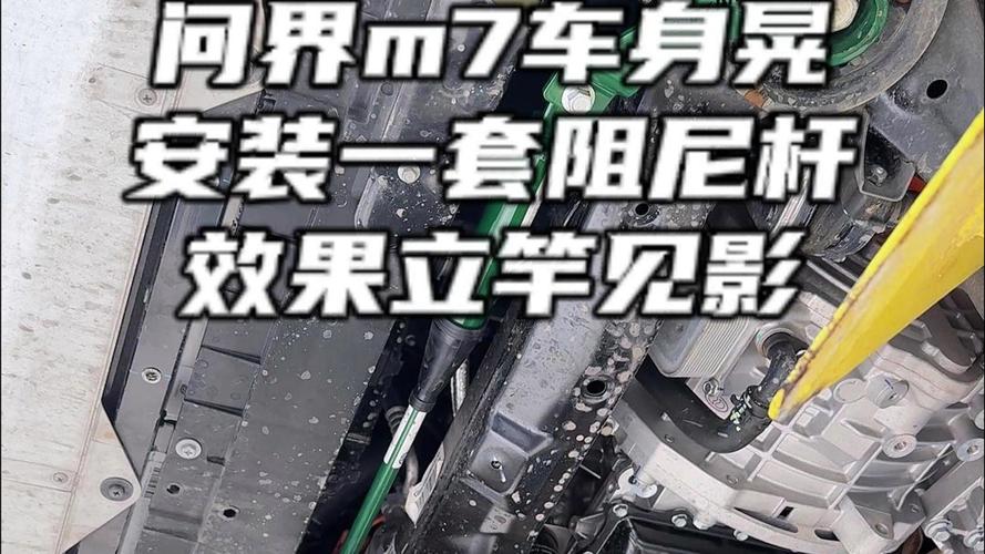 车主徒手晃车身测减震阻尼实拍图