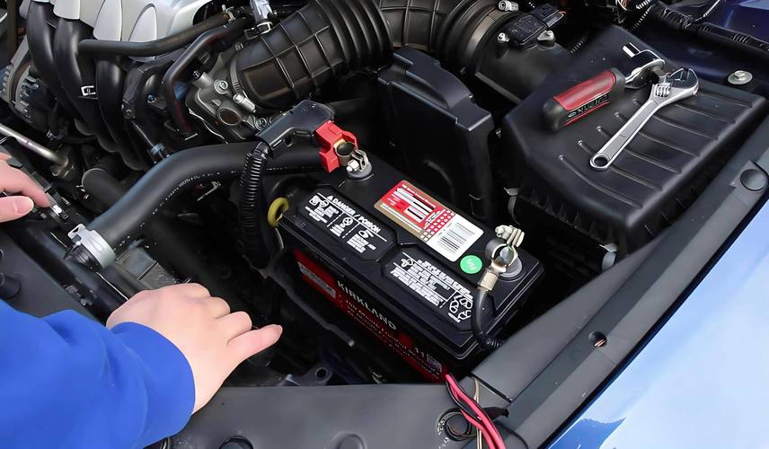 汽车电瓶桩头免工具检查实拍