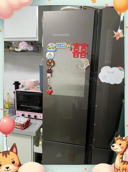 家用冰箱门辅食记录冰箱贴情书实拍