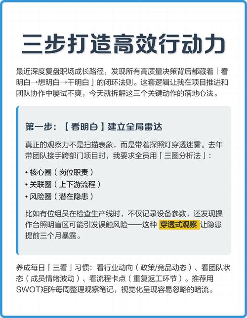 结合最新政策方向，给你三个能直接用的行动点