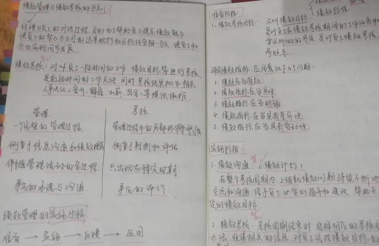 劳动争议绩效提成证据整理手写笔记