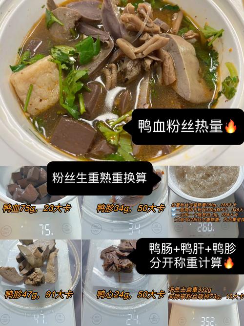 人工智能生成错误鸭血粉丝汤配料截图