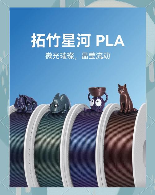 南京南湖车库工作室桌面的PLA耗材卷与半成型猫爪护具