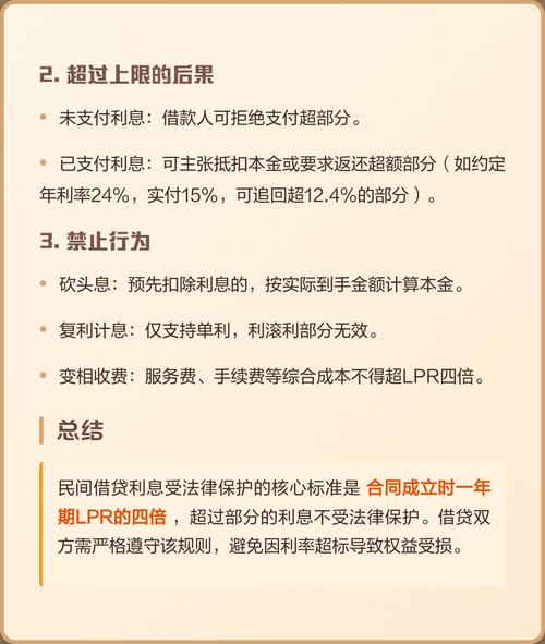 民间借贷利率上限LPR4倍示意图