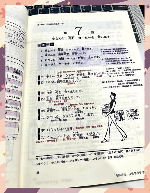 日语自学初学者落灰的标日教材实拍