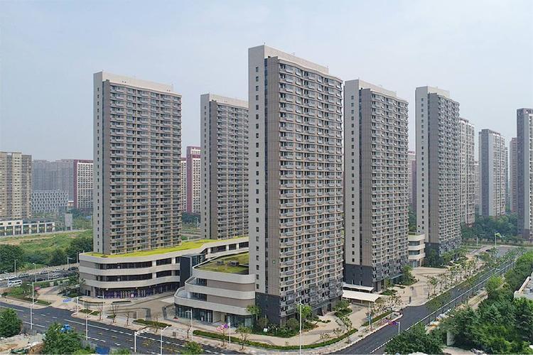 南京新建保障性租赁住房社区外立面