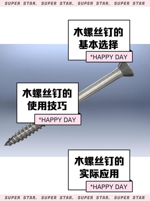木工常用钉子类型和适用场景对比图