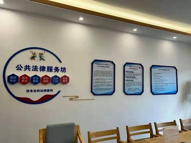 公司法律顾问律所客户服务案例墙实拍