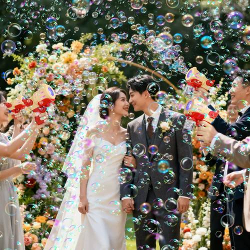 婚礼现场专业泡泡机遥控布置示意图