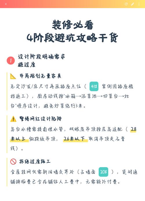 新手设计教程避坑要点对比表