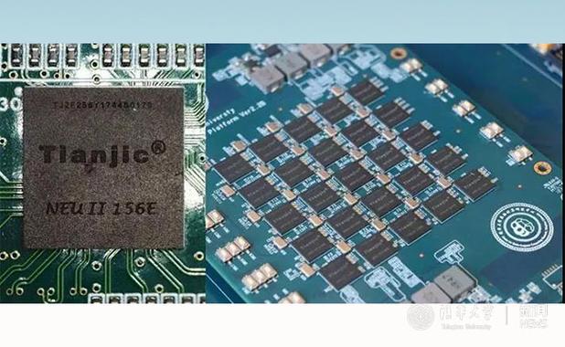 类脑计算天机芯样品实物图