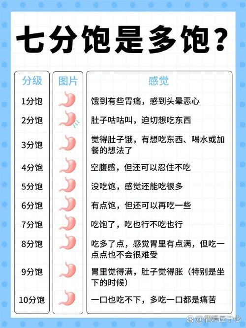 吃七分饱就停，别硬撑