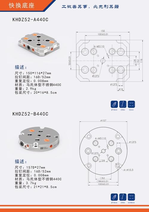 快速换产夹具锥面定位基准块示意图