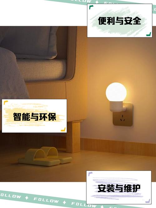 老人房感应夜灯安装位置示意