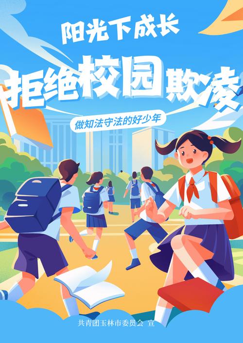 未成年人保护法校园欺凌防控宣传海报