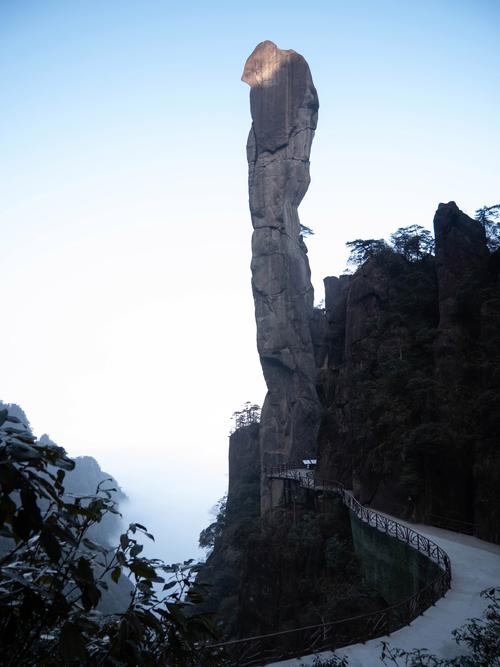江西上饶三清山巨蟒出山云海景观